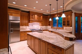 hidden speakers in kitchen or living room